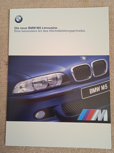 Prospekt bmw e39 1998 - e39,